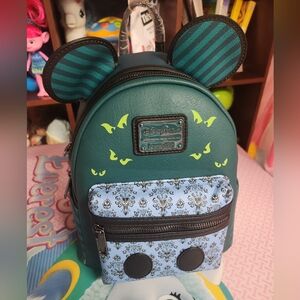 Loungefly X Disney Mickey Mouse Main Attraction (MMMA) Haunted Mansion GITD
